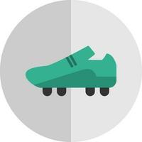 diseño de icono de vector de botas de fútbol