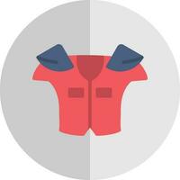 Shoulder pads Vector Icon Design