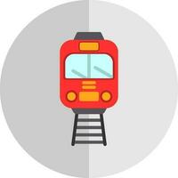 Tram Vector Icon Design