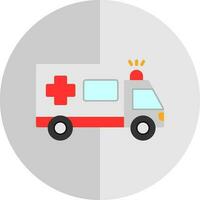 Ambulance Vector Icon Design