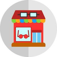 diseño de icono de vector de tienda óptica