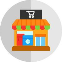 diseño de icono de vector de tienda de electrónica