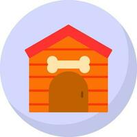 Dog area Vector Icon Design