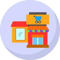 Supermarket Vector Icon Design