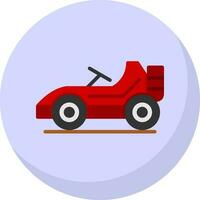 Go kart Vector Icon Design