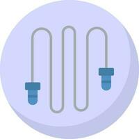 Jumping rope Vector Icon Design