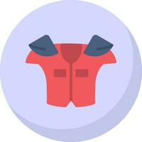 Shoulder pads Vector Icon Design