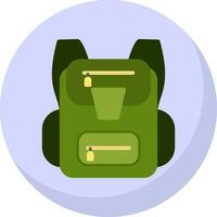 Backpack Vector Icon Design