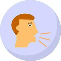 Cough Vector Icon Design