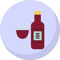 Wine Vector Icon Design