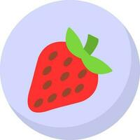 Strawberry Vector Icon Design