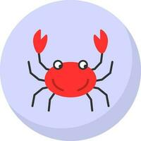 Crab Vector Icon Design