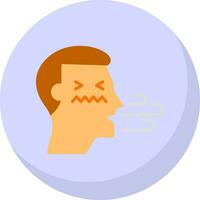 Bad breath Vector Icon Design