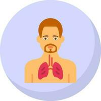 Asthma Vector Icon Design