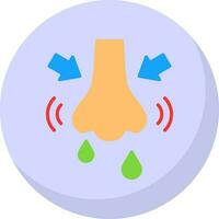 Rhinitis Vector Icon Design