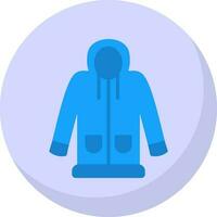 Raincoat Vector Icon Design