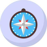 Compass Vector Icon Design