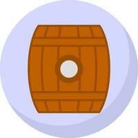 diseño de icono de vector de barril