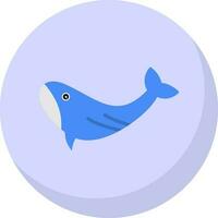 Whale Vector Icon Design