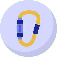 Carabiner Vector Icon Design