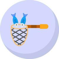 Fishing net Vector Icon Design