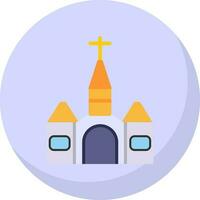 catedral vector icono diseño