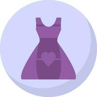 Dress Vector Icon Design