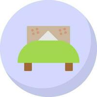 Bed Vector Icon Design