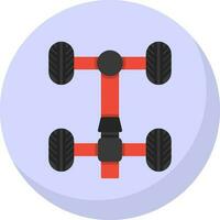 Chassis Vector Icon Design