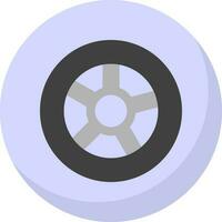 Wheel Vector Icon Design