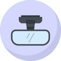 Rearview mirror Vector Icon Design