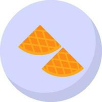 Wafer Vector Icon Design