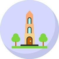 Dom tower Vector Icon Design