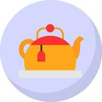 Teapot Vector Icon Design