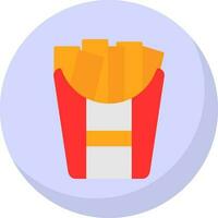 French fries Vector Icon Design