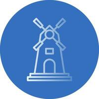 Windmill Vector Icon Design