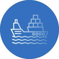 Ship Vector Icon Design