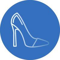 diseño de icono de vector de tacones altos