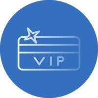 Vip card Vector Icon Design