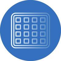 Waffle Vector Icon Design
