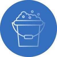 Bucket Vector Icon Design