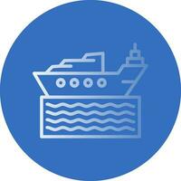 Ship Vector Icon Design