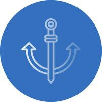 Anchor Vector Icon Design