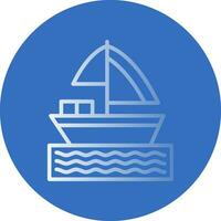 Boat Vector Icon Design