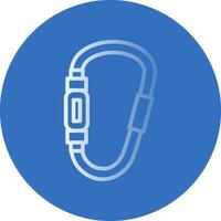 Carabiner Vector Icon Design