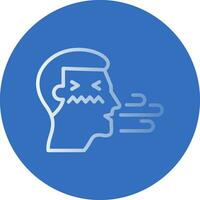 Bad breath Vector Icon Design