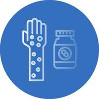 Drug allergy Vector Icon Design