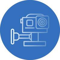 Action camera Vector Icon Design