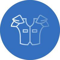 Shoulder pads Vector Icon Design