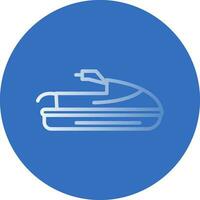 Jet ski Vector Icon Design